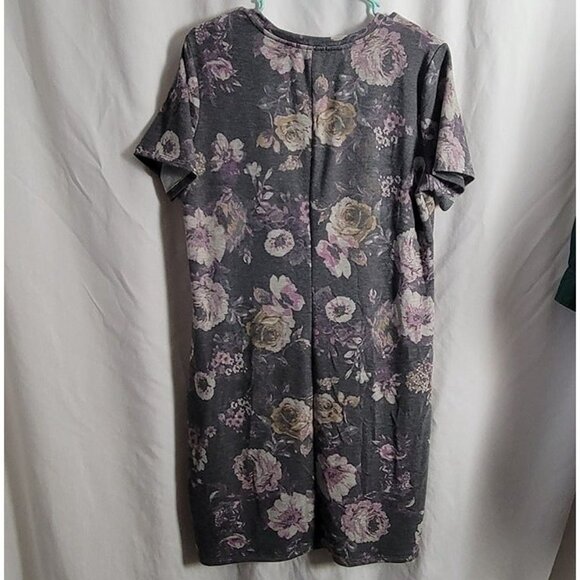 Maurice's Shirt Dress Floral Large Stretchy casual classic boho flowy - Picture 2 of 8